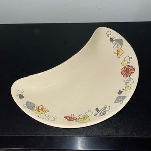 MCM Franciscan Woodlore Gladding Mcbean Salad Crescent Salad Plate